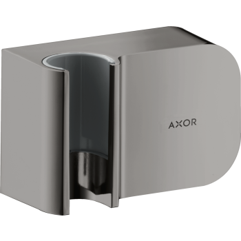 - AXOR One Przyłącze węża prysznicowego z uchwytem czarny chrom polerowany 45723330 - 45723330 U - Łazienki Szydłowski
