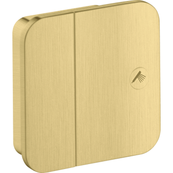  - AXOR One Zawór odcinający, podtynkowy mosiądz szczotkowany 45771950 - 45771950 - Łazienki Szydłowski