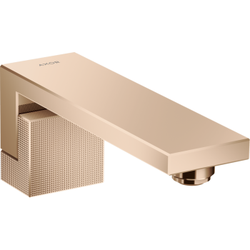 - AXOR Edge Wylewka wannowa, szlif diamentowy czerwone złoto polerowane 46411300 - 46411300 - Łazienki Szydłowski
