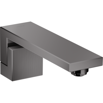 - AXOR Edge Wylewka wannowa, szlif diamentowy czarny chrom polerowany 46411330 - 46411330 - Łazienki Szydłowski