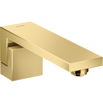 - AXOR Edge Wylewka wannowa, szlif diamentowy złoty optyczny polerowany 46411990 - 46411990 - Łazienki Szydłowski