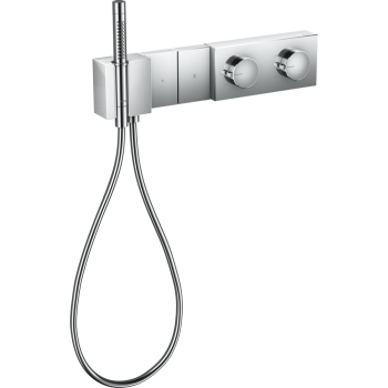  - AXOR Edge Moduł termostatyczny 47 x 10 cm do 2 odbiorników, podtynkowy, szlif diamentowy chrom 46701000 - 46701000 - Łazienki Szydłowski