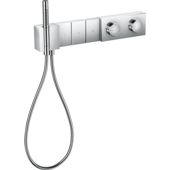  - AXOR Edge Moduł termostatyczny 54 x 10 cm do 3 odbiorników, podtynkowy, szlif diamentowy chrom 46711000 - 46711000 - Łazienki Szydłowski