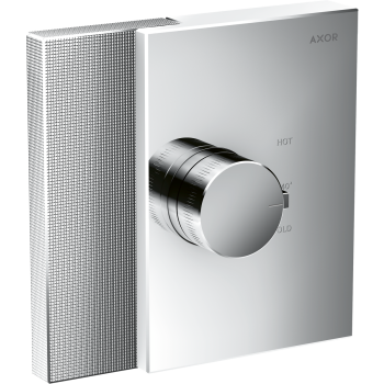  - AXOR Edge Bateria termostatyczna HighFlow, podtynkowa, szlif diamentowy chrom 46741000 - 46741000 - Łazienki Szydłowski