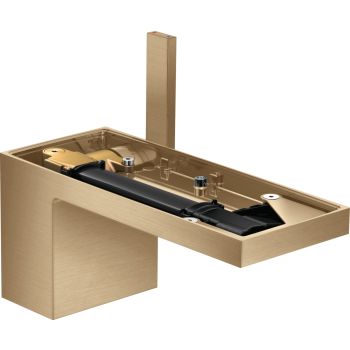  - AXOR MyEdition Jednouchwytowa bateria umywalkowa 70 bez płytki z kompletem odpływowym Push-Open brąz szczotkowany 47012140 - 47012140 - Łazienki Szydłowski