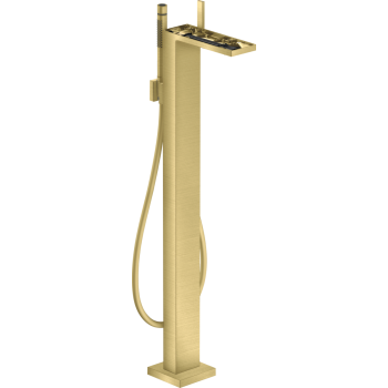 - AXOR MyEdition bateria wannowa bez płytki, wolnostojąca mosiądz szczotkowany 47442950 - 47442950 - Łazienki Szydłowski