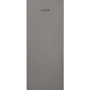 - AXOR MyEdition Płytka 24,5cm metal czarny chrom szczotkowany 47904340 - 47904340 - Łazienki Szydłowski