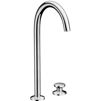  - AXOR One 2-otworowa bateria umywalkowa Select 260 z kompletem odpływowym Push-Open chrom 48060000 - 48060000 - Łazienki Szydłowski