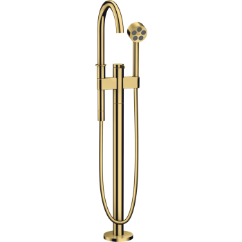 - AXOR One bateria wannowa, wolnostojąca złoty optyczny polerowany 48440990 - 48440990 - Łazienki Szydłowski