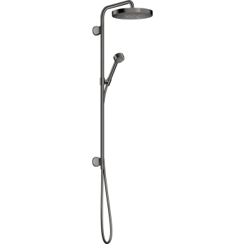 - AXOR One Komplet prysznicowy 280 1jet, podtynkowy czarny chrom polerowany 48790330 - 48790330 - Łazienki Szydłowski