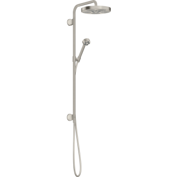 - AXOR One Komplet prysznicowy 280 1jet, podtynkowy stal szlachetna optyczna 48790800 - 48790800 U - Łazienki Szydłowski