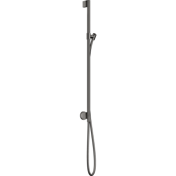 - AXOR One Drążek prysznicowy z przyłączem i wężem 160 cm czarny chrom polerowany 48792330 - 48792330 - Łazienki Szydłowski