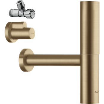 - AXOR Flowstar Syfon ozdobny zestaw brąz szczotkowany 51304140 - 51304140 U - Łazienki Szydłowski