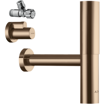  - AXOR Flowstar Syfon ozdobny, zestaw czerwone złoto polerowane 51304300 - 51304300 - Łazienki Szydłowski