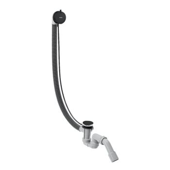 - AXOR Kompletny syfon wannowy z przelewem, specjalny czarny mat 58318670 - 58318670 - Łazienki Szydłowski