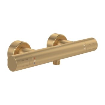 - Villeroy&Boch Universal Taps & Fittings bateria prysznicowa z termostatem, złoty szczotkowany TVS00001700076 - TVS00001700076 - Łazienki Szydłowski