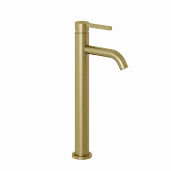  - KLUDI NOVA FONTE bateria umywalkowa 240 mm złoty szczotkowany 20298N015 - 20298N015 - Łazienki Szydłowski