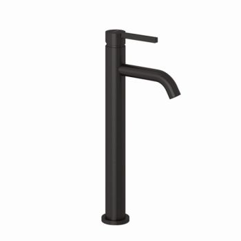  - KLUDI NOVA FONTE bateria umywalkowa 240 mm czarny   szczotkowany 20298N215 - 20298N215 - Łazienki Szydłowski