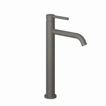 - KLUDI NOVA FONTE bateria umywalkowa 240 mm szary mat 20298O115 - 20298O115 - Łazienki Szydłowski