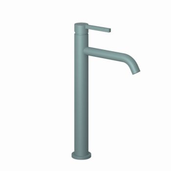 - KLUDI NOVA FONTE bateria umywalkowa 240 mm morski mat 20298O315 - 20298O315 - Łazienki Szydłowski