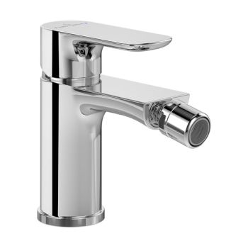 - Villeroy&Boch O.novo bateria bidetowa z zestawem odpływowym chrom TVB10420111061 - TVB10420111061 - Łazienki Szydłowski