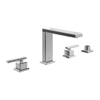 - Villeroy&Boch Mettlach bateria dwuuchwytowa chrom TVT12600200061 - TVT12600200061 - Łazienki Szydłowski