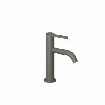 - KLUDI NOVA FONTE bateria umywalkowa 100 szary mat 20026O115 - 20026O115 - Łazienki Szydłowski