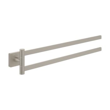 - Villeroy&Boch Elements Striking drążek na ręczniki nikiel szczotkowany TVA15202500064 - TVA15202500064 - Łazienki Szydłowski