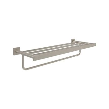 - Villeroy&Boch Elements Striking półka na ręczniki nikiel szczotkowany TVA15200600064 - TVA15200600064 - Łazienki Szydłowski