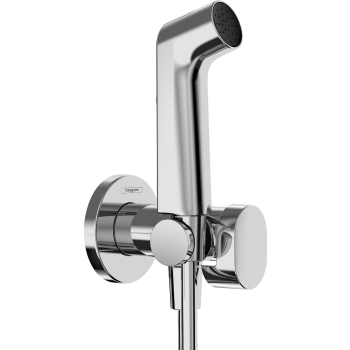  - HANSGROHE słuchawka prysznicowa Bidette 1jet S EcoSmart z mieszaczem, uchwytem i wężem prysznicowym 125 cm chrom 29232000 - 29232000 - Łazienki Szydłowski