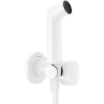  - HANSGROHE słuchawka prysznicowa Bidette 1jet S EcoSmart z mieszaczem, uchwytem i wężem prysznicowym 125 cm biały mat 29232700 - 29232700 - Łazienki Szydłowski