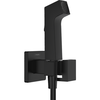  - HANSGROHE słuchawka prysznicowa Bidette 1jet E EcoSmart z mieszaczem, uchwytem i wężem prysznicowym 125 cm czarny mat 29233670 - 29233670 - Łazienki Szydłowski
