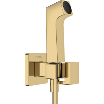  - HANSGROHE słuchawka prysznicowa Bidette 1jet E EcoSmart z mieszaczem, uchwytem i wężem prysznicowym 125 cm złoty optyczny polerowany 29233990 - 29233990 - Łazienki Szydłowski