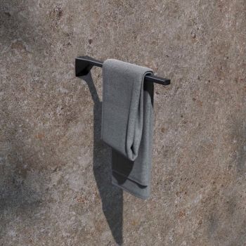  - KEUCO Aveno wieszak  na ręczniki nieruchomy 34 cm czarny mat 14622370000 - 14622370000 - Łazienki Szydłowski