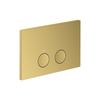  - AXOR FlushPlate Przycisk spłukujący złoty optyczny polerowany 42530990 - 42530990 - Łazienki Szydłowski