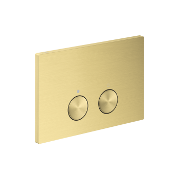  - AXOR FlushPlate Przycisk spłukujący mosiądz szczotkowany 42530950 - 42530950 - Łazienki Szydłowski