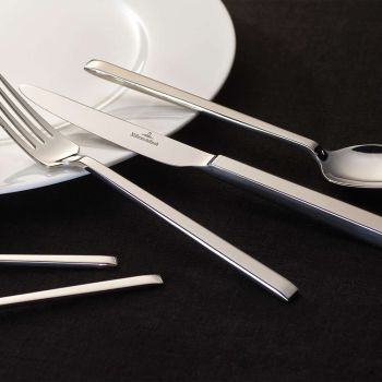  - Villeroy&Boch La Classica komplet sztućców dla 6 osób kolor stal nierdzewna 1264179050 - 1264179050 - Łazienki Szydłowski