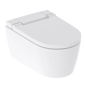 - GEBERIT AquaClean Sela toaleta myjąca z deską 57 x 37,5 cm kolor biały 146226011 - 146.226.01.1 - Łazienki Szydłowski
