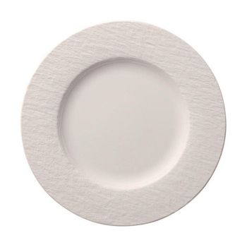  - Villeroy&Boch Manufacture Talerz płaski  Ø27,1 cm biały 1042402620 - 1042402620 - Łazienki Szydłowski