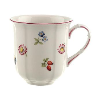 - Villeroy&Boch Petite Fleur Kubek z uchem 300 ml, biały 1023954870 - 1023954870 - Łazienki Szydłowski