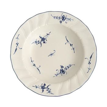  - Villeroy&Boch Vieux Luxembourg Talerz głęboki Biały, Ø22,7 cm,  1023412700 - 1023412700 - Łazienki Szydłowski