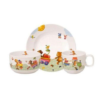  - Villeroy&Boch Kiddy Bears Zestaw dziecięcy 3-częściowy. Głodny jak niedźwiedź 1486658427 - 1486658427 - Łazienki Szydłowski