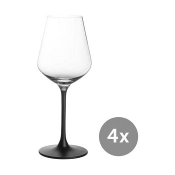  - Villeroy&Boch Manufacture Kieliszek do wina czerwonego Przezroczysty, 200 ml, szkło kryształowe 4-częściowy 1137988110 - 1137988110 - Łazienki Szydłowski