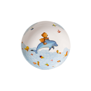  - Villeroy&Boch Kiddy Bears Talerz głęboki 18,7 cm dla dzieci, niebieski 1486642752 - 1486642752 - Łazienki Szydłowski