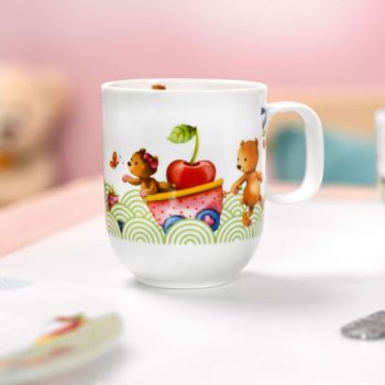  - Villeroy&Boch Kiddy Bears duży kubek 280ml z uchem dla dzieci, zielony 1486659651 - 1486659651 - Łazienki Szydłowski