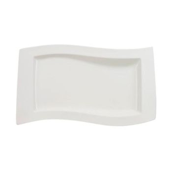  - Villeroy&Boch NewWave Półmisek do serwowania Biały, 49 x 30 cm, 1025252281 - 1025252281 - Łazienki Szydłowski