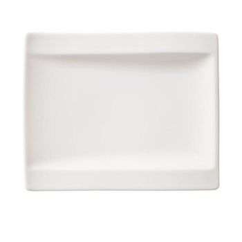  - Villeroy&Boch NewWave Talerzyk do pieczywa Biały, 18,3 x 14,8 cm, 1025252660 - 1025252660 - Łazienki Szydłowski