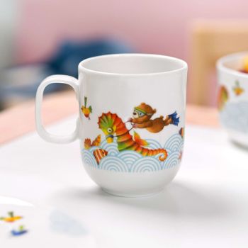  - Villeroy&Boch Kiddy Bears duży kubek 280ml z uchem dla dzieci,  niebieski 1486649651 - 1486649651 - Łazienki Szydłowski
