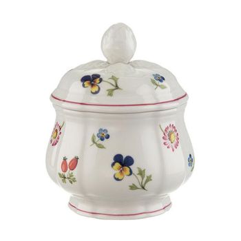 - Villeroy&Boch Petite Fleur Cukiernica Biały, 360 ml, 1023950930 - 1023950930 - Łazienki Szydłowski