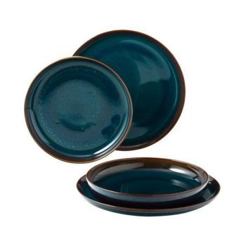  - Villeroy&Boch Crafted Zestaw obiadowy Niebieski 1951688547 - 1951688547 - Łazienki Szydłowski